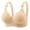 Beige, variant on Bras for Women, Womens Push Up Everyday Bras Seamless Wireless Supportive Bra Sports Bra, Women's Non-steel Lace Stitching Comfortable And Breathable Gathered Adjustable Bra Underwear