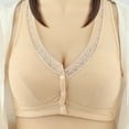 thumbnail image 2 of Sngxgn Full Coverage Push up Bra, Bras for Women(Khaki,36), 2 of 4