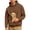 Coffee, variant on Pet Pouch Hoodie for Men Fall Winter Long Sleeve Loose Hooded Sweatshirt with Dog Pouch Cat Carrier Hoodies