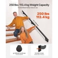 thumbnail image 6 of KFFKFF Wall Mounted Stair Handrail, 7ft Pipe Staircase Railing, Black Galvanized Aluminum, 1.26 inch Pipe Diameter, Indoor & Outdoor Use, Industrial Hand Rail for Steps, Safety Baluster, 6 of 9