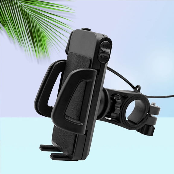 UPKOCH Stainless Steel Motorcycle GPS Mount Bike Phone Holder with Anti-slip Feature 1Pack
