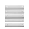 thumbnail image 1 of Nameplate Holder Wall or Door 5Pack (Silver, 2“ × 8”), 1 of 3