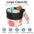 2PCS Colored Cats Travel Cosmetic Bag Makeup Organizer Bag Bathroom