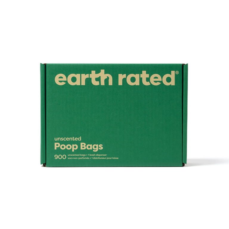  Earth Rated Dog Poop Bags, New Look, Guaranteed Leak Proof and  Extra Thick Waste Bag Refill Rolls For Dogs, Lavender Scented, 270 Count :  Pet Waste Bags : Pet Supplies