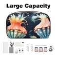 thumbnail image 3 of Sea Slug Waterproof Oxford Cloth Charger Pouch USB Organizer Power Cord Box Organizer Cord and Cable Organizer Storage Pouch, 5.9x9.44x3.14 in., 3 of 6