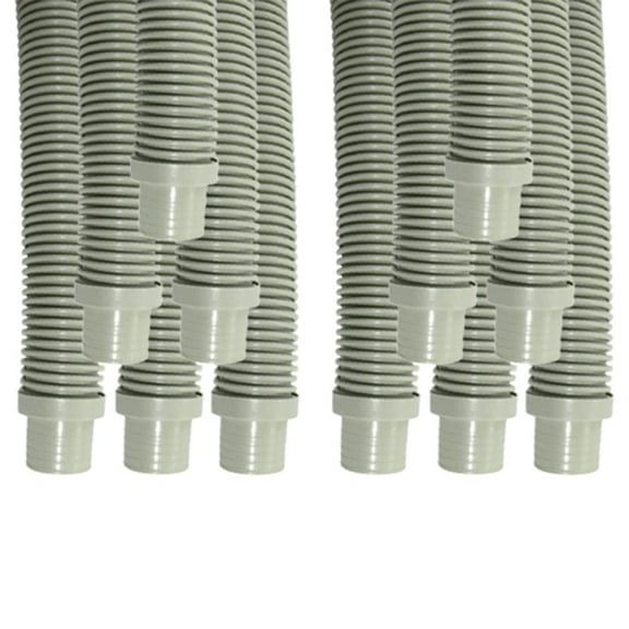 Puri Tech Vac Hose Navigator Pool Vac Ultra Aquabug 1.5in x 48 ft Light Gray 12 Pack