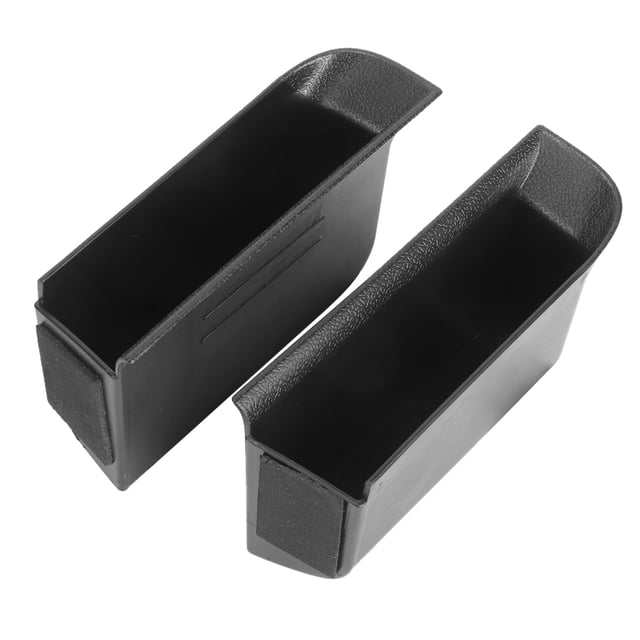 Front Row Door Organizer, Car Door Storage Box 2pcs/set Antislip ABS For Upgrade