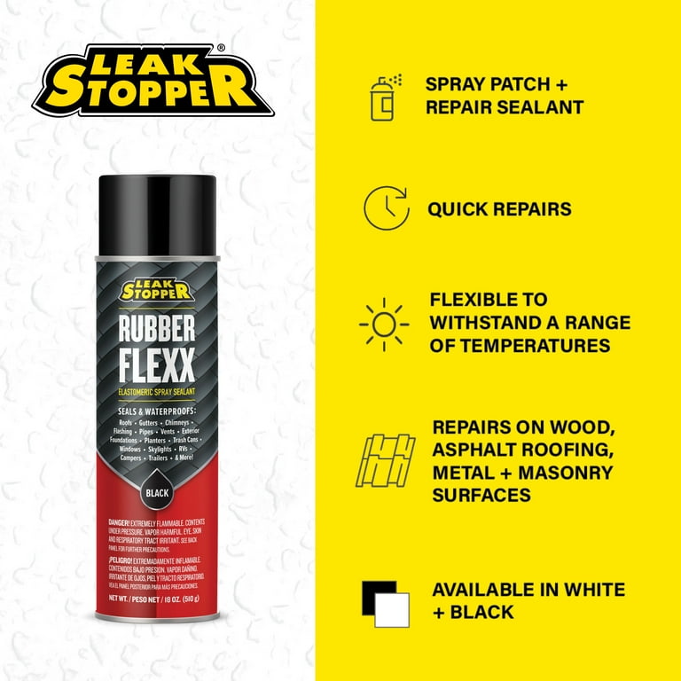 Black Jack Leak Stopper Rubber Flexx, 15 oz Waterproof Flexible