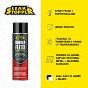 Black Jack Leak Stopper Rubber Flexx, 15 oz Waterproof Flexible Industrial Sealant, Black, 1 Piece