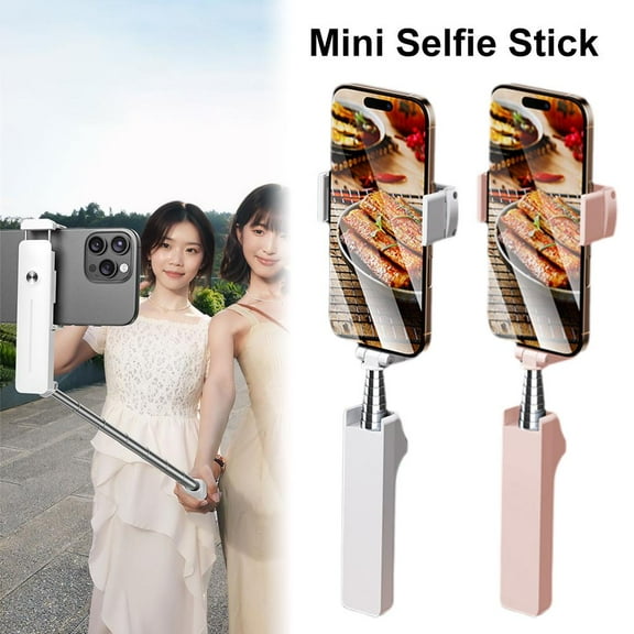 QHUDLV Bluetooth Handheld Selfie Stick,Folding Portable Stand,Outdoor Travel Accessory