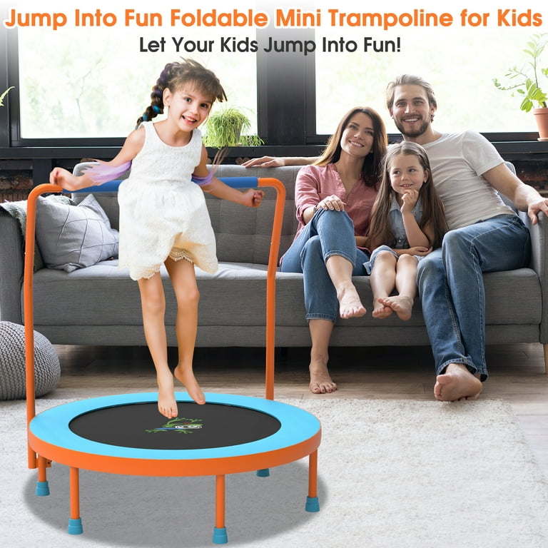 Jumping 36 In Trampoline Jump Into Fun 36'' Mini Trampoline For