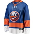thumbnail image 2 of Men's Fanatics Blue New York Islanders Breakaway Home Jersey, 2 of 7