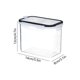 thumbnail image 3 of Recipiente hermético transparente para alimentos de cocina con tapas. Botes de plástico para alimentos secos, para organizar y almacenar alimentos en la despensa. Apto para lavavajillas., 3 of 6