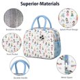 thumbnail image 4 of Womens Princess Carriage Castle Pattern Lunch Box for Work,Insulated Lunch Bag for Women,Loncheras Para Mujer,Leakproof Adult Lunch Bag for Work,Beach,Travel,Picnic,Camping, 4 of 7