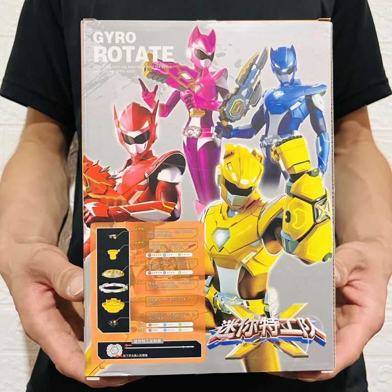 MiniForce Gyro Squad Doll Toys Volt Max Lucy Spinning Battle