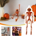 thumbnail image 2 of Halloween Pumpkin Skeleton Decoration Halloween Party Decoration, 2 of 9