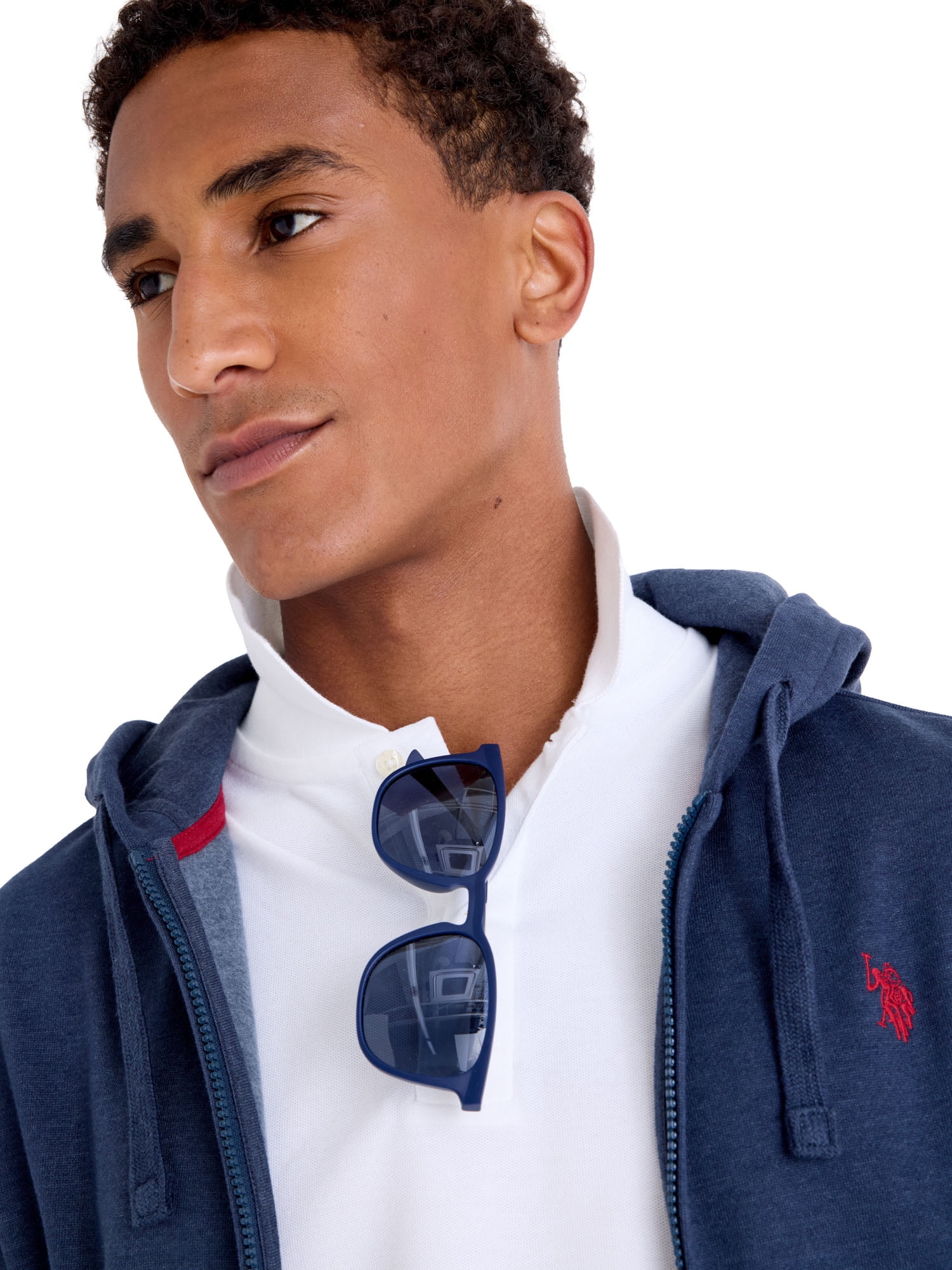 U.S. Polo Assn. Men's Everyday Full Zip Fleece Hoodie