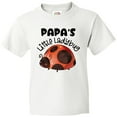 thumbnail image 3 of Inktastic Papa's Little Ladybug Youth T-Shirt, 3 of 5