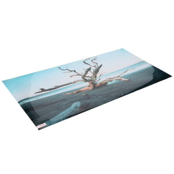 Fondo De Acuario Decoración Cielo árbol Marchito 3D PVC Autoadhesivo Pecera Papel Tapiz Para Acuario Pecera