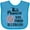Turquoise, variant on Inktastic This Princess Has Food Allergies with Peanut Girls Baby Bib