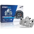 thumbnail image 3 of Detroit Axle - Rear Left Disc Brake Caliper Ceramic Brake Pads Replacement for Impala LaCrosse Regal Century Intrigue Grand Prix - 3pc Set Fits select: 2006-2008 CHEVROLET IMPALA LT, 3 of 4