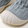 thumbnail image 7 of Ferjadq Baby Sock Shoes Soft Rubber Sole Non Slip Knit Upper Indoor Outdoor Learning Walk Socks for Infant Blue,2-3 Years, 7 of 7