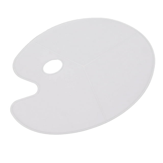 Pallet de Pinta, Tabas de Mezcla de Acuarela Material de Tablero de Densidad Resistencia Al Patín Fácil Color de Limpieza Blanca para Artistas para Diseño de Joyas para