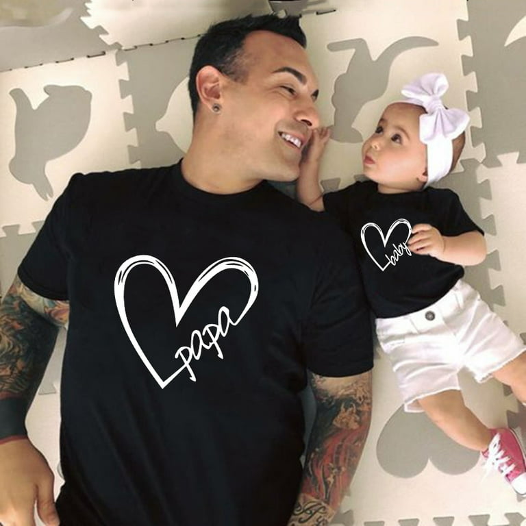 Papa baby matching clothes hot sale