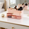thumbnail image 4 of Desktop Plastic Storage Box, Drawer Organizer for Cosmetics and Stationery, Dorm Room Desk Tray with Multiple Compartments for Tidy Countertop, Bathroom, and Office Organization, 4 of 6