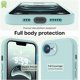 thumbnail image 3 of Funda de Silicona Premium, Forro de Microfibra Suave, a Prueba de Golpes, para iPhone 16e/17e 6.1", Menta, 3 of 7