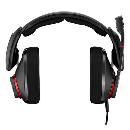 EPOS - GSP 500 High-end, open acoustic multi-compatible wired headset for home gaming - Black and Red