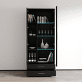thumbnail image 4 of Soho S6 2D2S Modular 2 Door Modern 32" Wide Bookcase, 4 of 5
