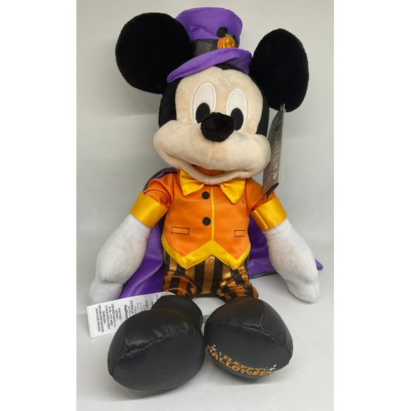 Disney Parks Happy Halloween 2021 Mickey Plush New with Tag