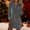🔥 Gray, variant on Sentmoon Dresses Wedding Guest Dress Women's solid color lapel button side sequin party dance splicing long sleeved sequin dress Fall and Winter for Layering Under Sweaters and Jackets
