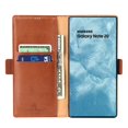 thumbnail image 2 of Dteck Case For Samsung Galaxy Note 20 (6.7 inches) 2020 Released ,Luxury Leather Card Holder Wallet Case Shockproof Kickstand Flip Protective Phone Cover,Brown, 2 of 4