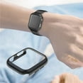 thumbnail image 5 of shamjina 6xThin Carbon Fiber Lines PC Case for Watch 4 40/44mm Black 40mm, 5 of 8
