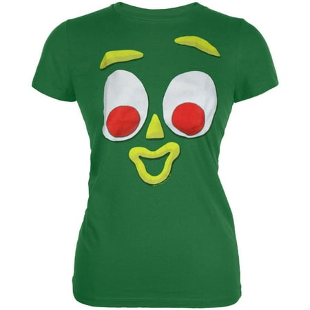 Junior Faces - Gumby - Face Juniors T-Shirt