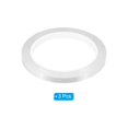thumbnail image 3 of Uxcell 5/16" x 72 Yards Whiteboard Tape 3 Pack Thin Dry Erase Tape White, 3 of 6