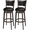 32 In Black, variant on TrumanPick 32 Inch Counter Height Bar Stool, Set of 2 Swivel Barstools with High Back Chair Seat for Kitchen Island Dinning room, Black