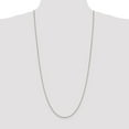 thumbnail image 5 of 925 Sterling Silver Solid High Polished 1.40mm Plain Box Chain w/ Lobster Clasp - 36", 5 of 5
