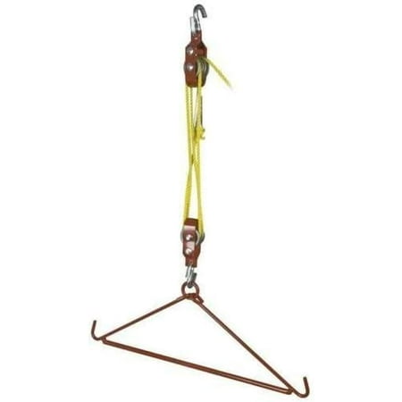 Prolinemax Gambrel and Pulley Hoist Deer Elk Game Up Hoist Lift 440 LBS
