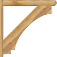 thumbnail image 3 of Ekena Millwork 6"W x 42"D x 42"H Imperial Rough Sawn Craftsman Outlooker, Western Red Cedar, 3 of 4