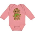 thumbnail image 3 of Inktastic Gingerbread Christmas Boys or Girls Long Sleeve Baby Bodysuit, 3 of 5