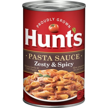 Hunt's Zesty & Spicy Pasta Sauce, 24 oz - Walmart.com