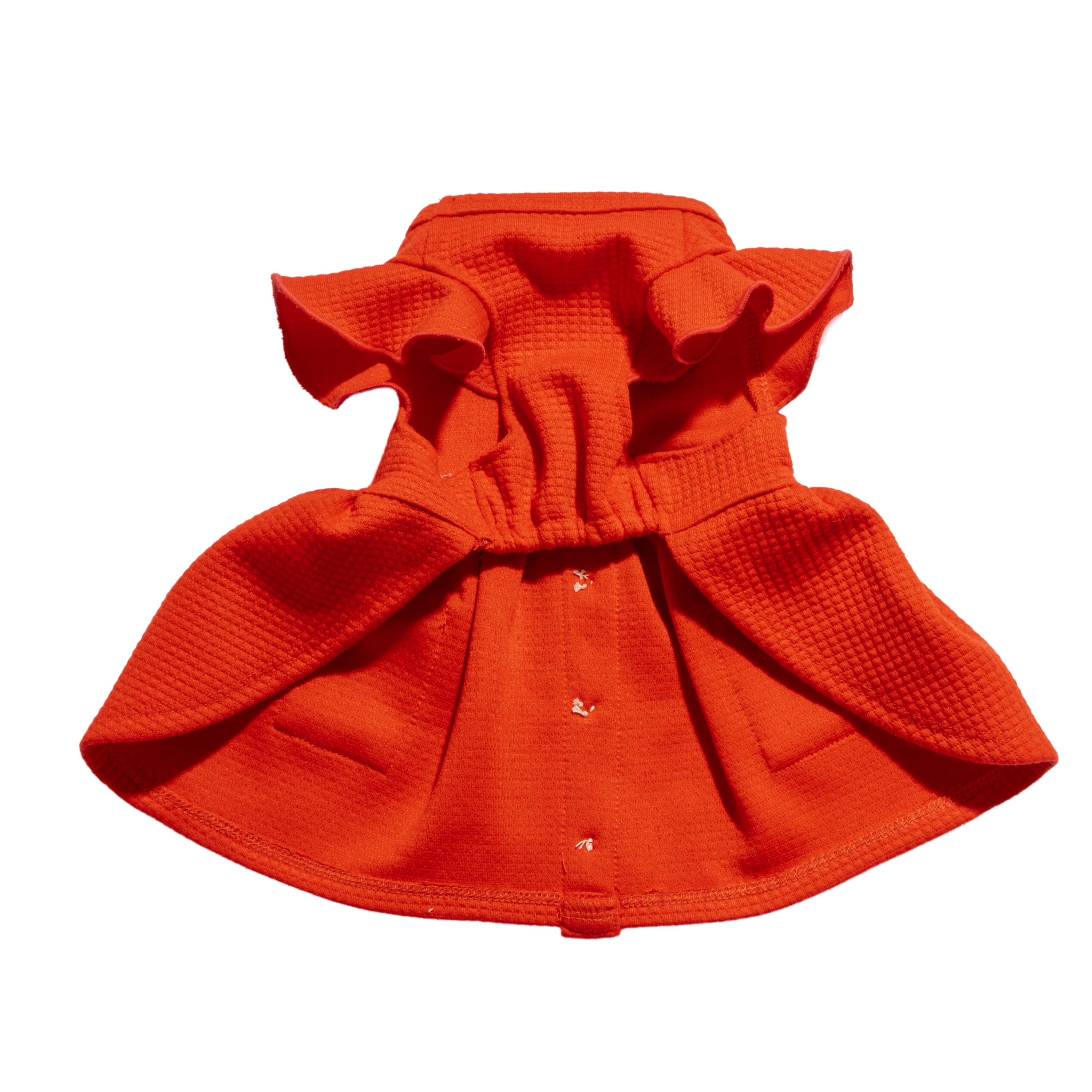 Oodles Sweet Strawberry Flutter Dog Dress, Red, Medium