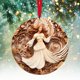 thumbnail image 1 of XWSHYW Adornos Colgantes Colgante de Ángel de Navidad, Árbol de Navidad Acrílico, Colgante Decorativo, 1 of 6