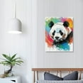 thumbnail image 4 of JEUXUS Canvas Print Poster Panda Watercolor Print Canvas Wall Art Poster Panda Watercolor Canvas Print Painting Poster Wall Decor Gifts No Frame, 4 of 5