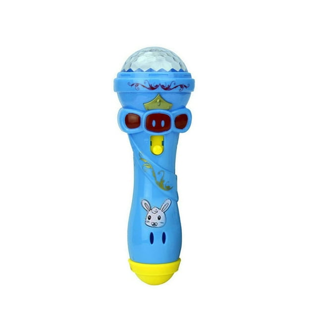 RXIRUCGD Toys Funny Lighting Wireless Microphone Model Gift Music Karaoke 2018 Cute Mini Toy