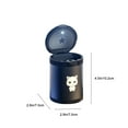 thumbnail image 3 of Car Accessories New Innovative Car Mounted Portable Ashtray with Cover LED Lights Portable Flame Retardant And Environmentally Friendly Ashtray for Vehicles on Clearance, 3 of 7