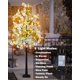 thumbnail image 5 of Árbol de arce Phliod iluminado en otoño, 6 pies, con 96 LED y 6 calabazas, 5 of 7